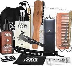 Los Mejores Kits de Barbería con Peine y Cepillo para Barba