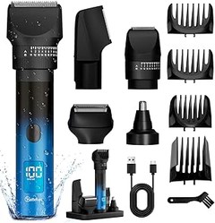 kits de barbería con recortadora de barba