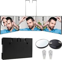 Los mejores sets de espejo y organizador para tu barbería en casa