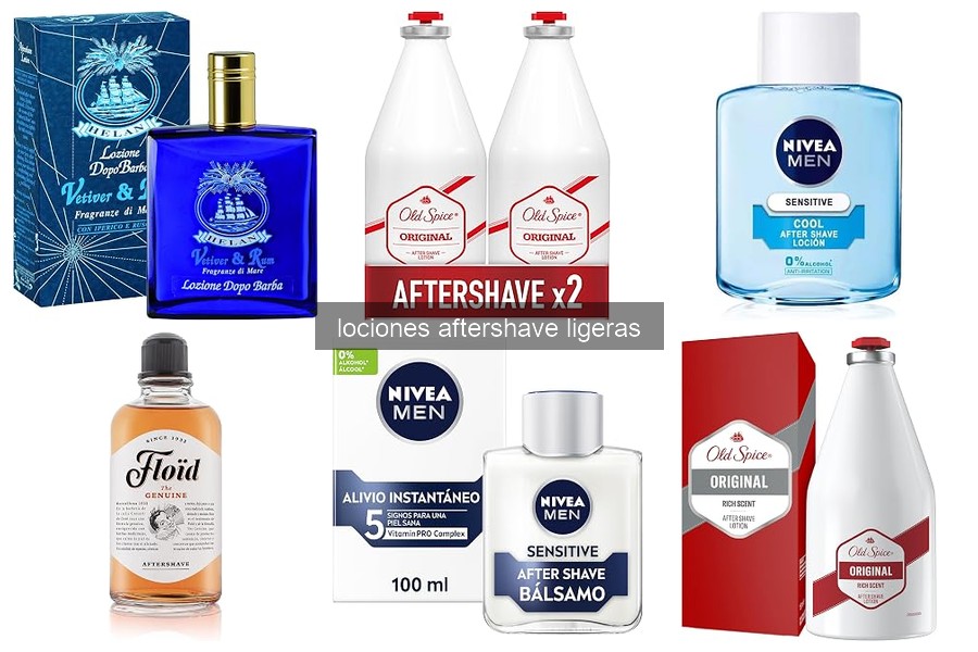 Beneficios de las lociones aftershave ligeras para tu piel