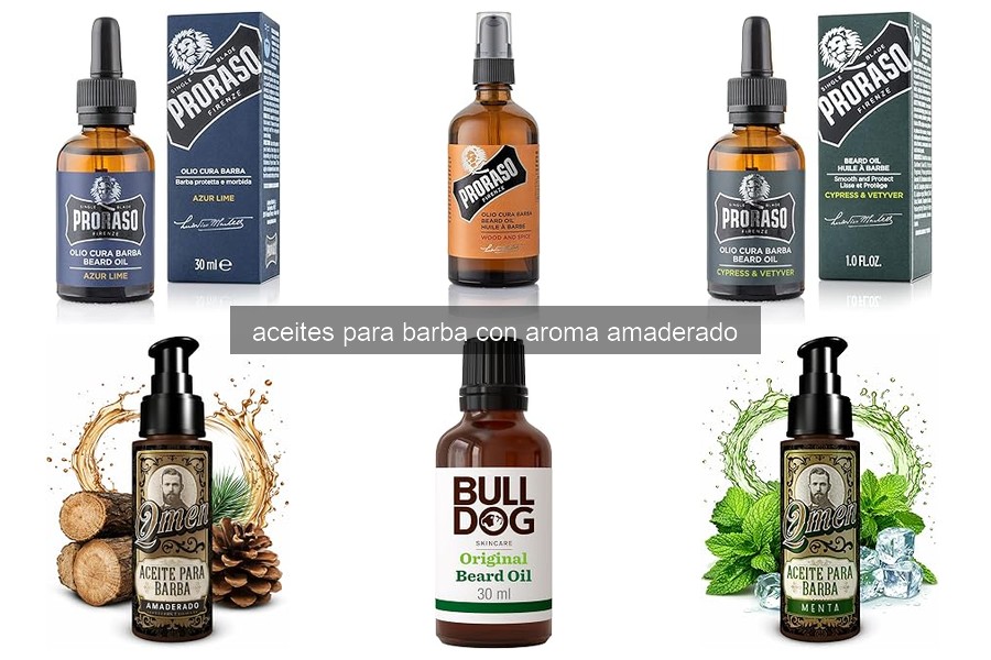 Beneficios de los Aceites para Barba con Aroma Amaderado