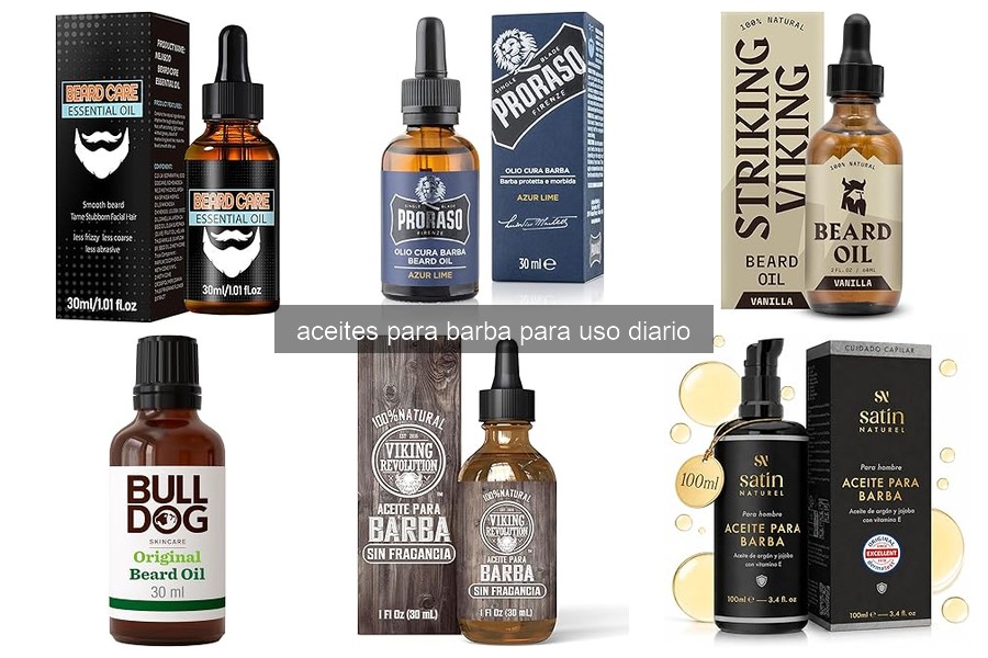 Beneficios de los Aceites para Barba en el Cuidado Diario