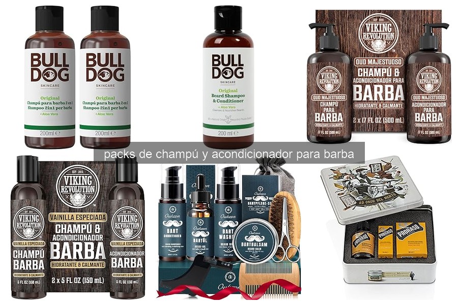Beneficios del Champú y Acondicionador para Barba