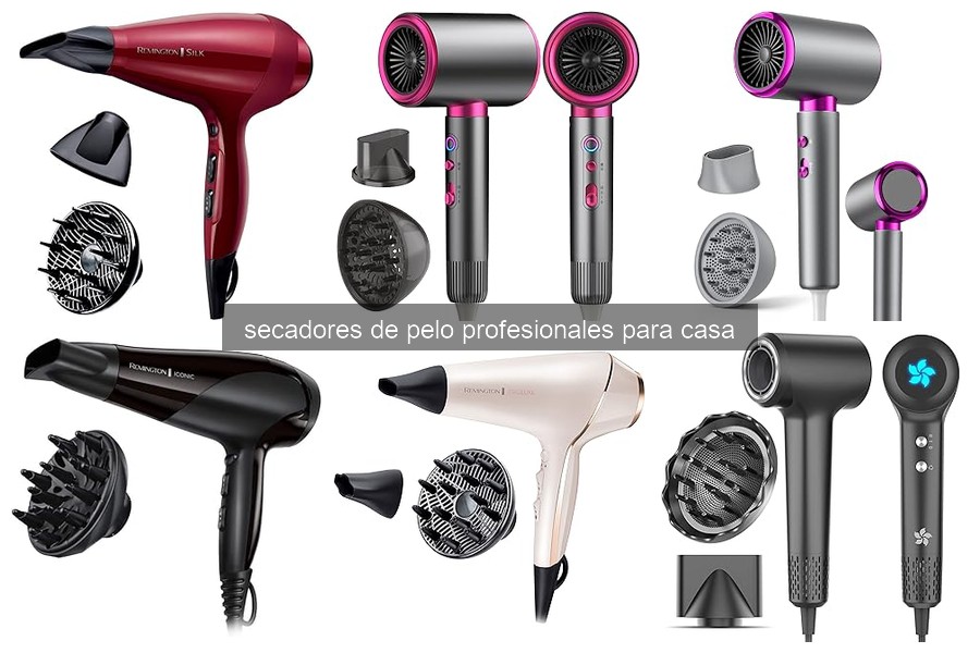 Características Clave de Secadores de Pelo Profesionales para Casa