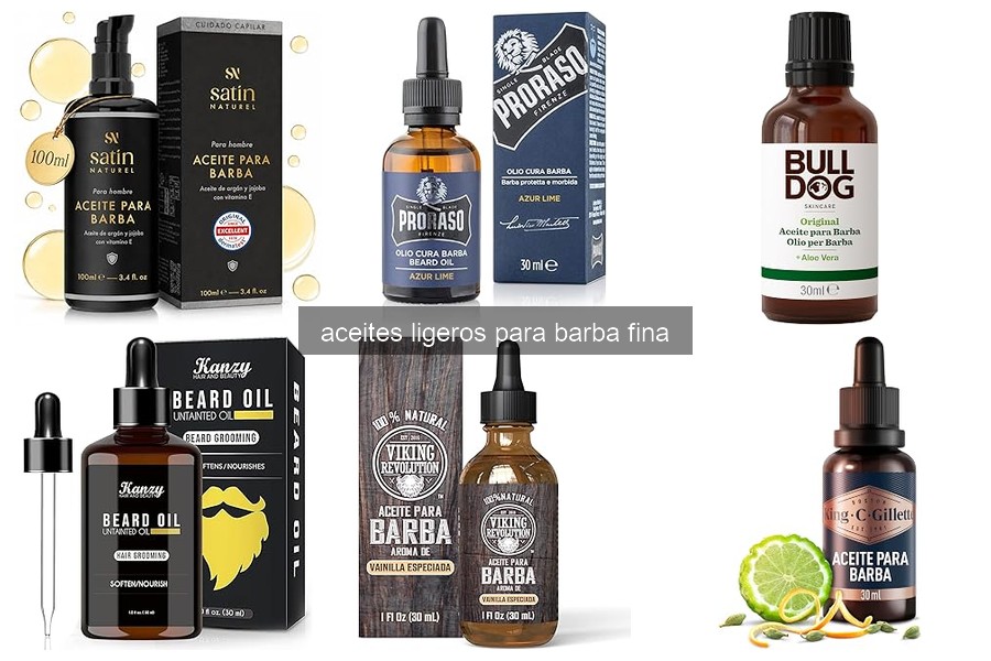 Cómo aplicar aceite ligero en barba fina: guía práctica