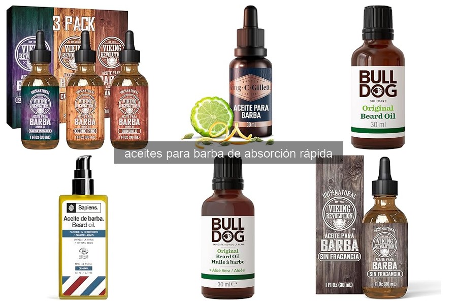 Cómo aplicar aceites para barba de absorción rápida