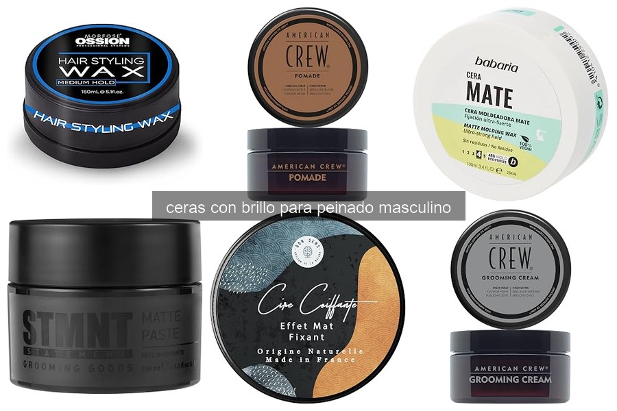 Cómo aplicar cera con brillo para un peinado perfecto