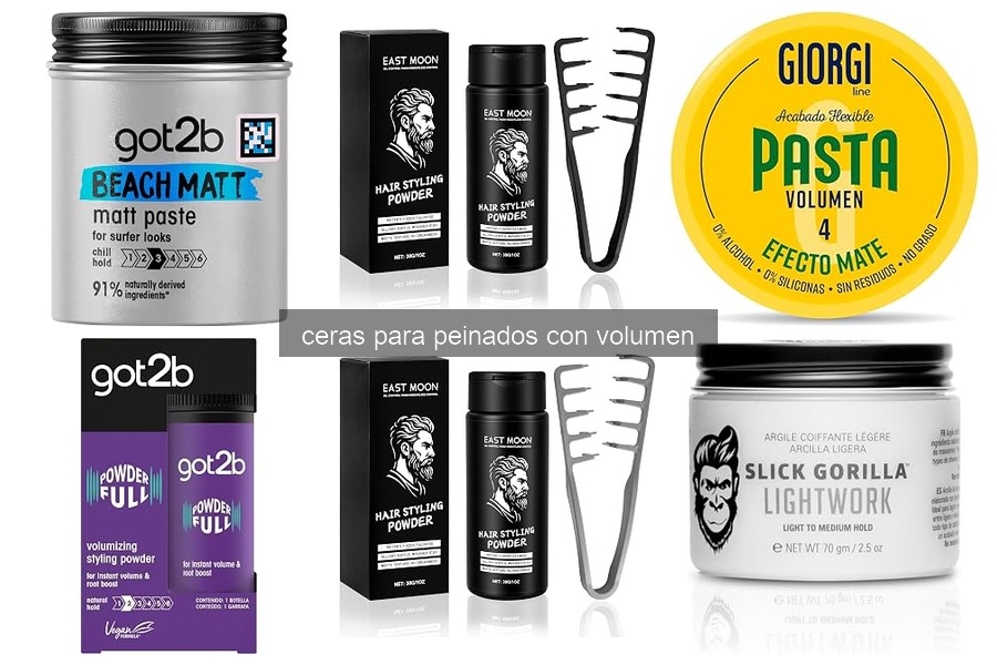 Cómo aplicar cera para peinados con volumen correctamente