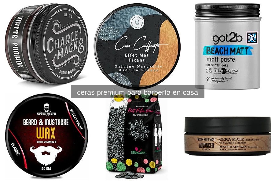Cómo aplicar cera premium para el cabello como un profesional