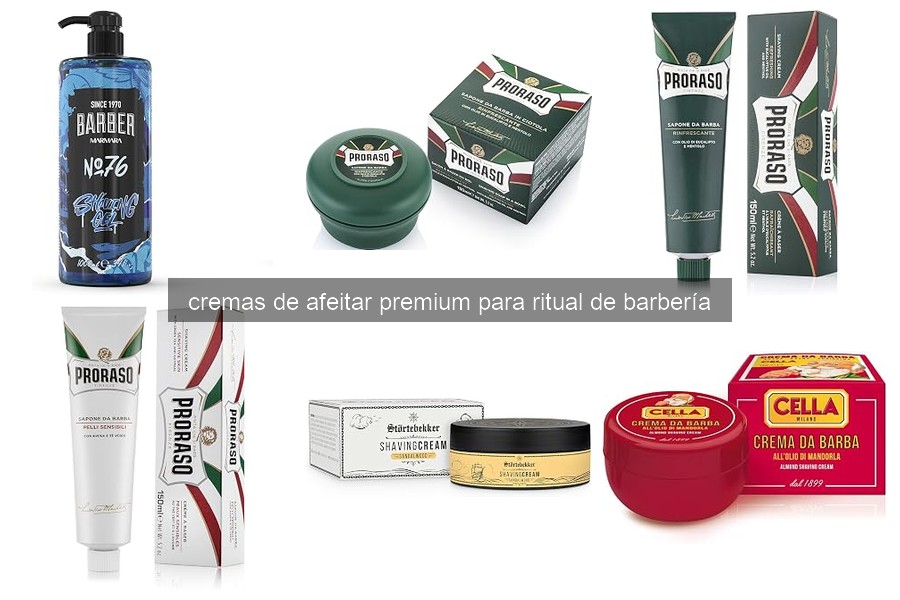 Cómo aplicar correctamente la crema de afeitar premium