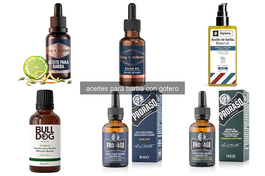 Cómo aplicar el aceite para barba con gotero correctamente