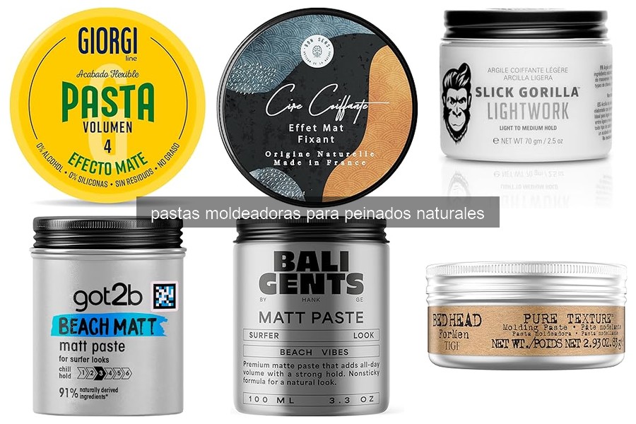 Cómo aplicar pasta moldeadora para un peinado natural