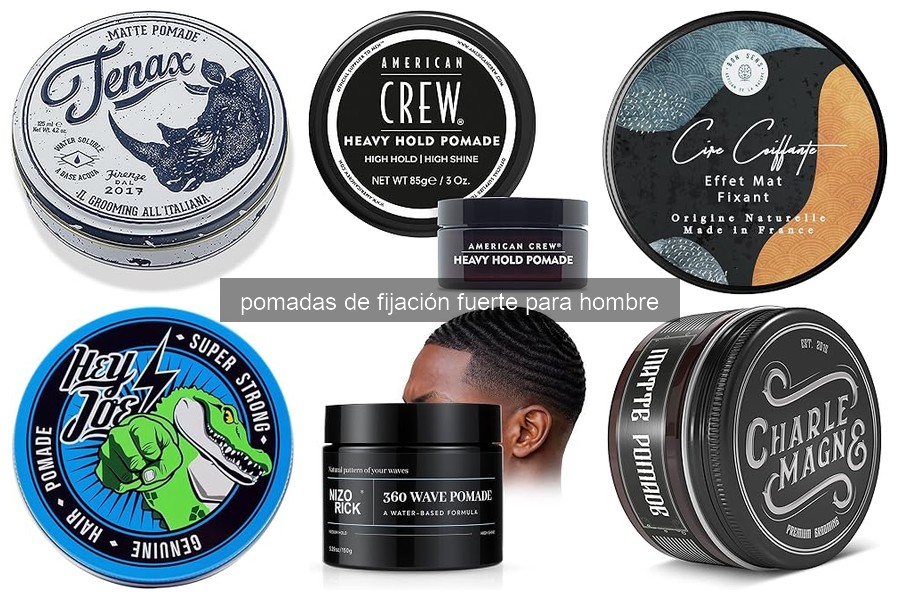 Cómo aplicar pomada de fijación fuerte para el cabello