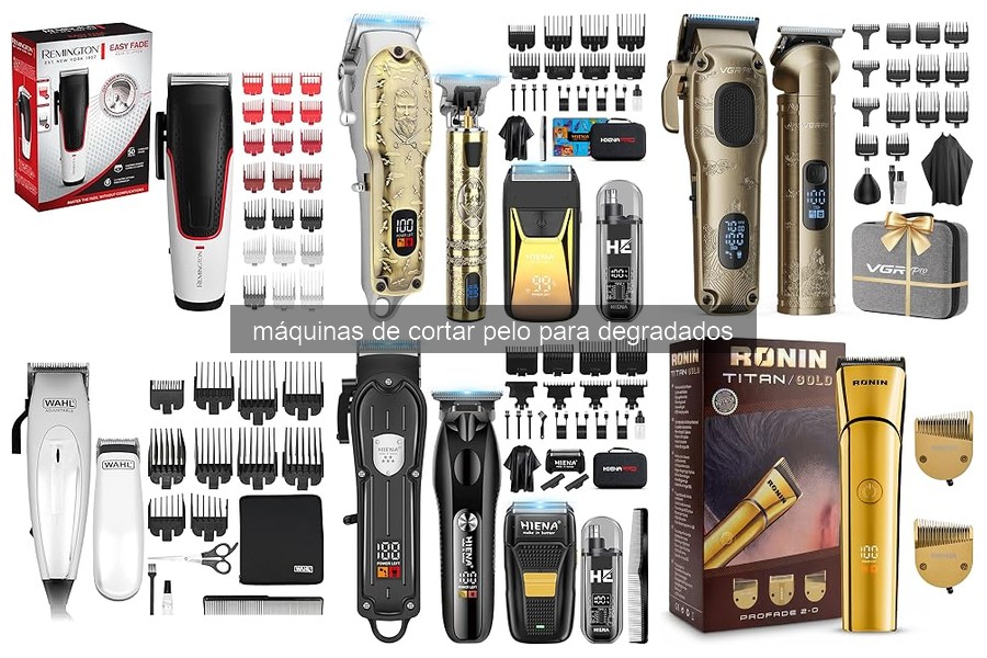 Cómo cuidar y mantener tu máquina de cortar pelo para degradados