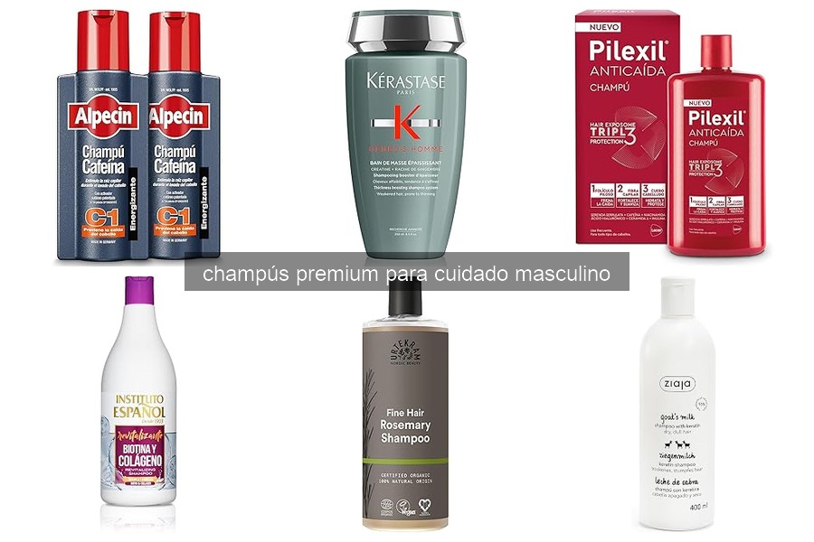 Cómo elegir el champú premium ideal para tu cabello masculino