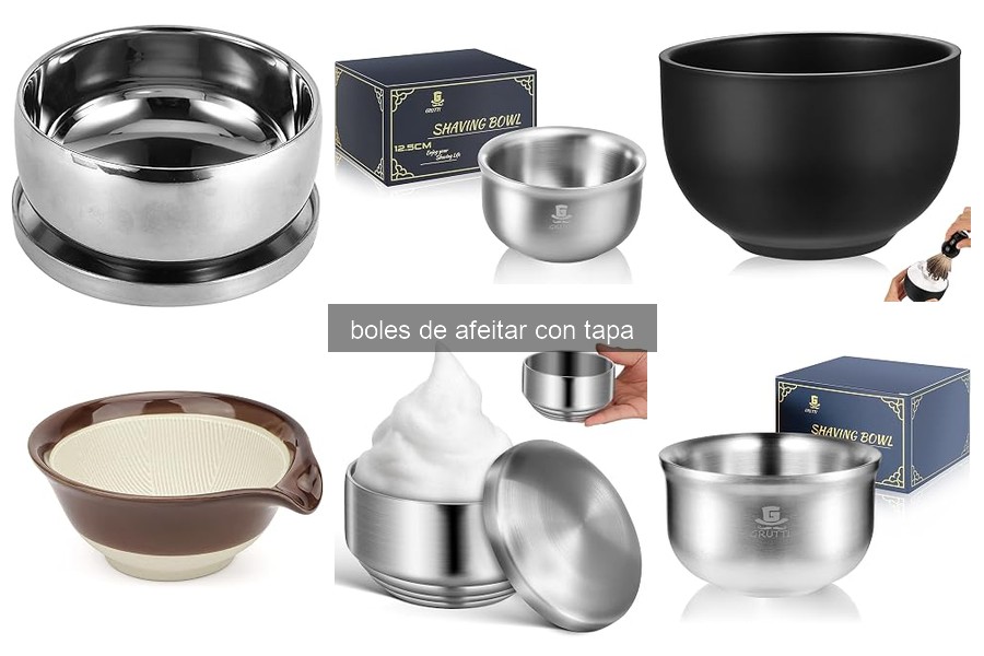 Cómo elegir el mejor bol de afeitar con tapa para ti