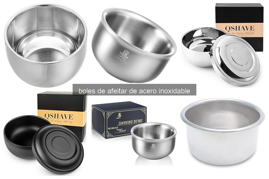 Cómo elegir el mejor bol de afeitar de acero inoxidable
