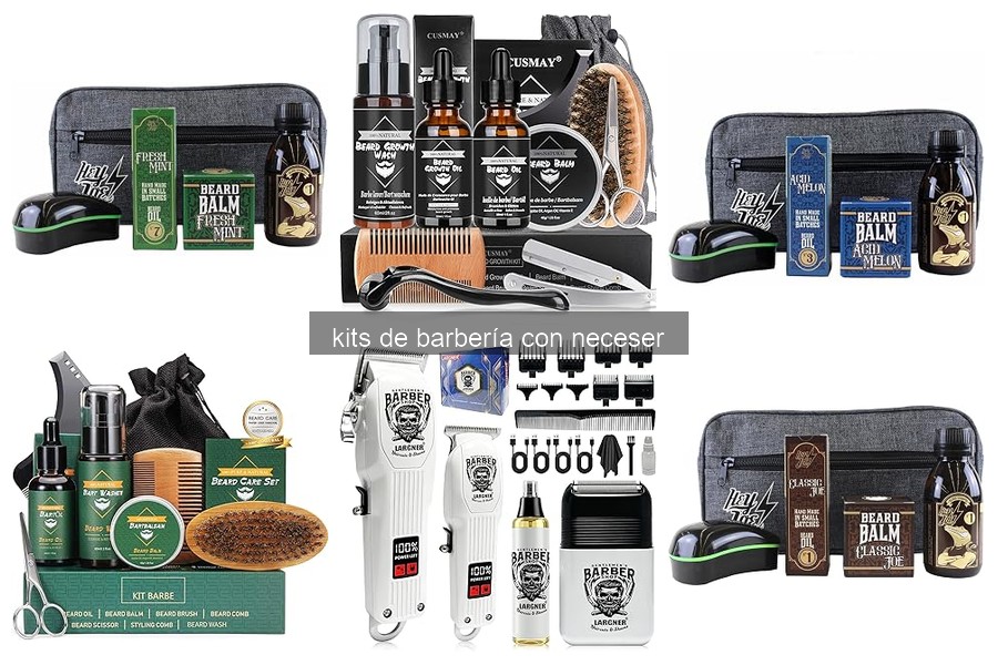 Cómo elegir el mejor kit de barbería con neceser en 2026