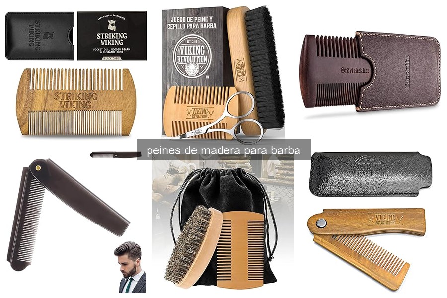 Cómo elegir el mejor peine de madera para tu barba