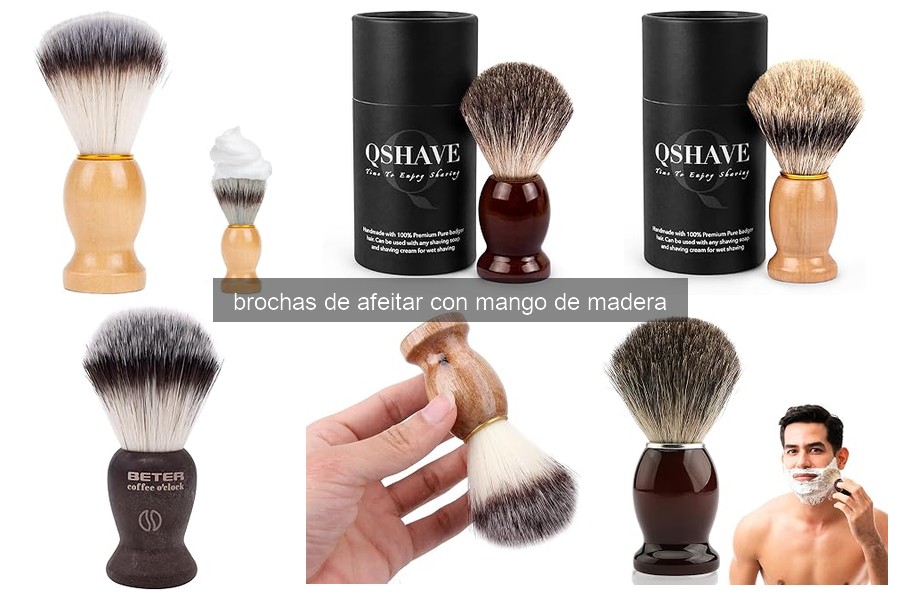 Cómo elegir la mejor brocha de afeitar de madera para principiantes