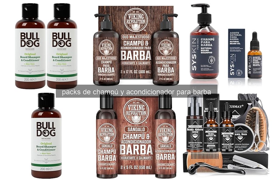 Cómo usar champú y acondicionador para barba correctamente