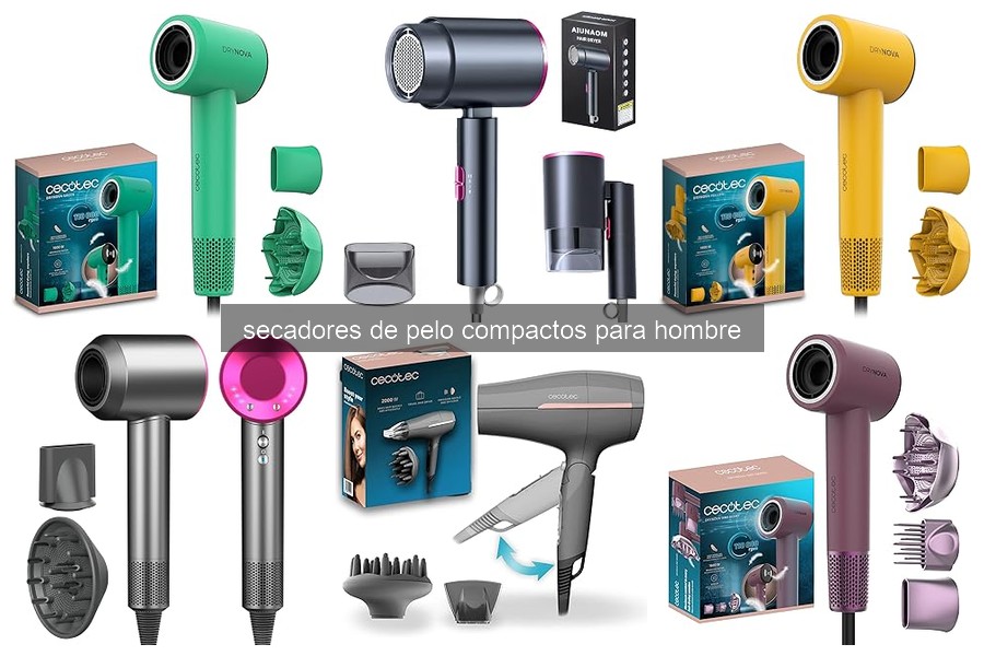 Cómo usar un secador de pelo compacto de manera efectiva