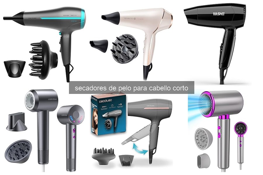 Cómo usar un secador de pelo para cabello corto correctamente