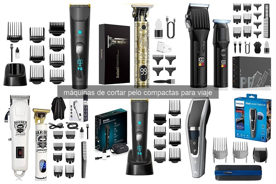 Cómo usar una máquina de cortar pelo compacta en viajes