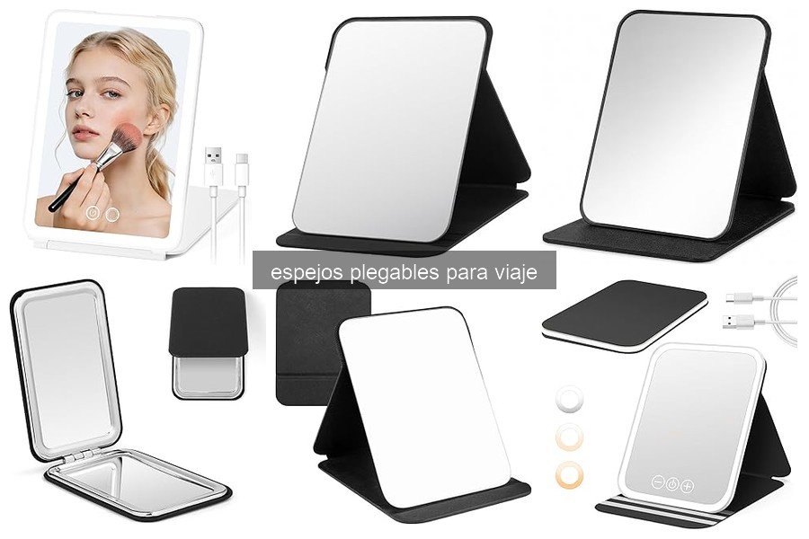 Cómo usar y mantener un espejo plegable para viaje