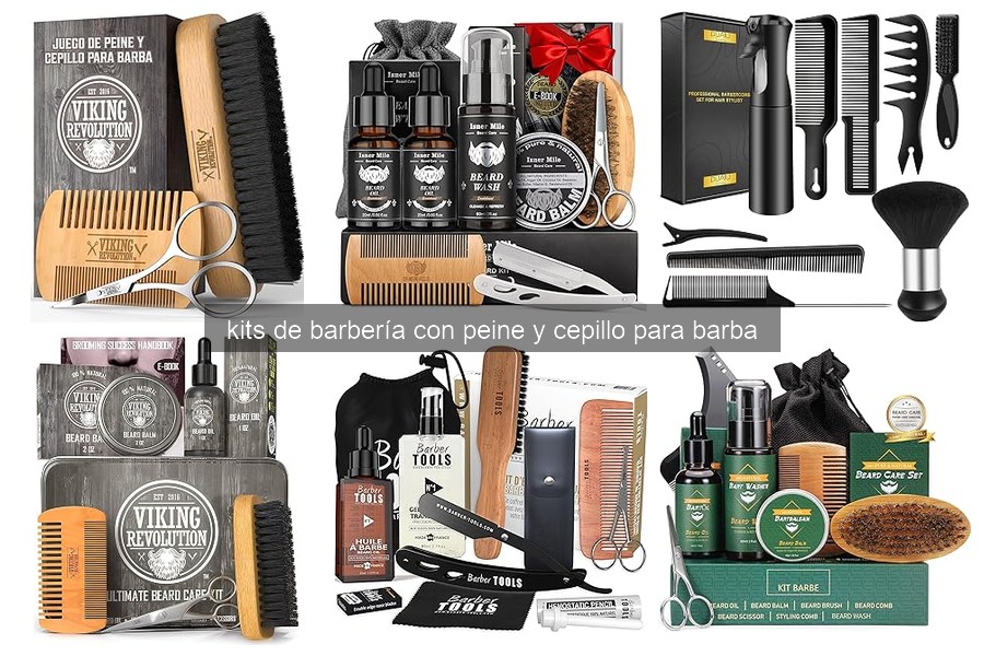 Cómo usar y mantener un kit de barbería para barba
