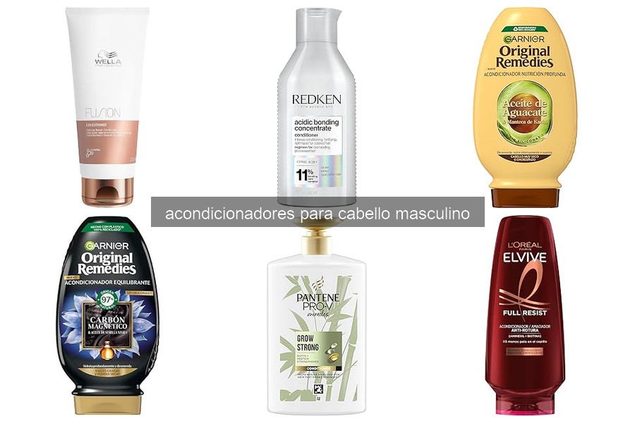 Comparativa de acondicionadores para cabello masculino 2026