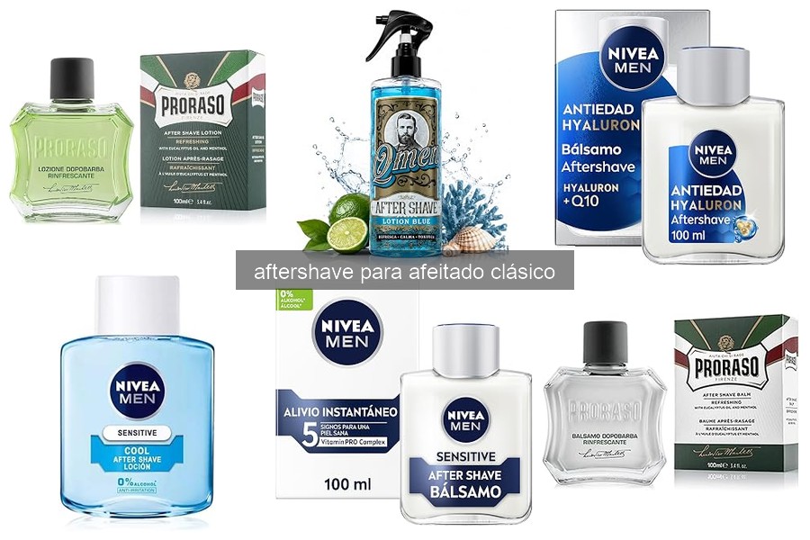 Comparativa de Aftershave: Líquido, Bálsamo y Gel