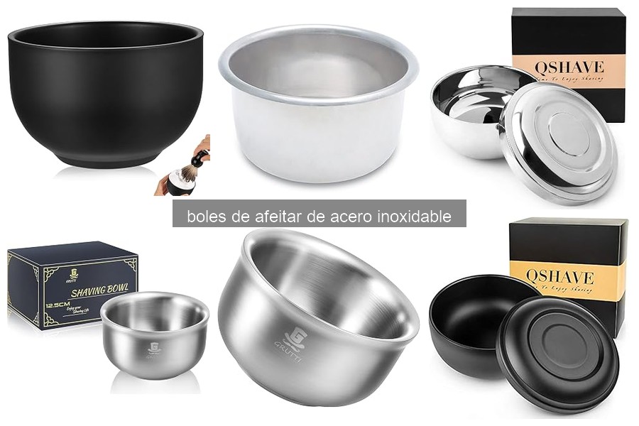 Comparativa de boles de afeitar de acero inoxidable en 2026