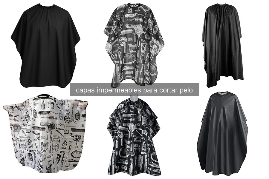 Comparativa de capas impermeables para peluqueros en 2026