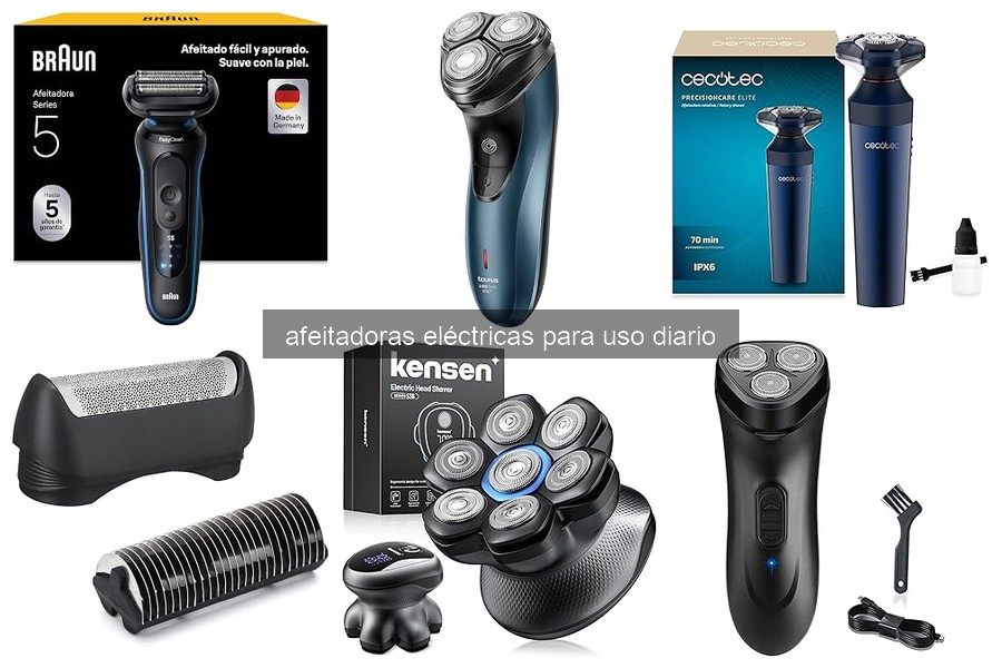 Comparativa de las Mejores Afeitadoras Eléctricas para Uso Diario