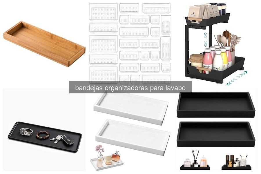 Comparativa de las Mejores Bandejas Organizador para Lavabo 2023