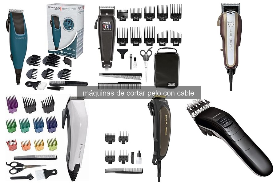 Comparativa de las Mejores Máquinas de Cortar Pelo con Cable 2026