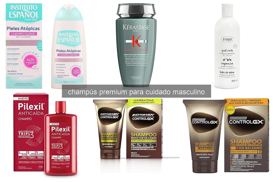 Comparativa de los Mejores Champús Premium para Hombres 2026
