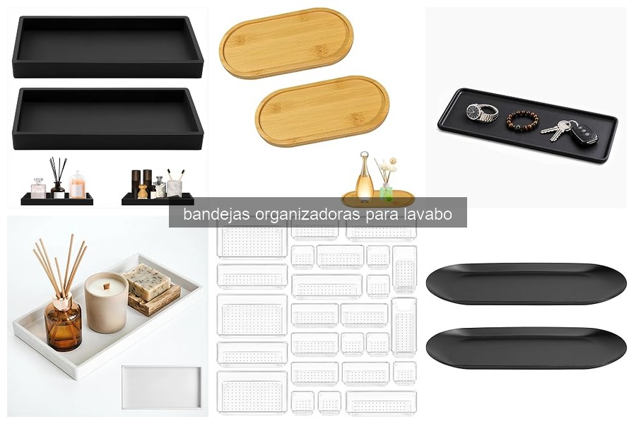Consejos para elegir tu bandeja organizadora de lavabo