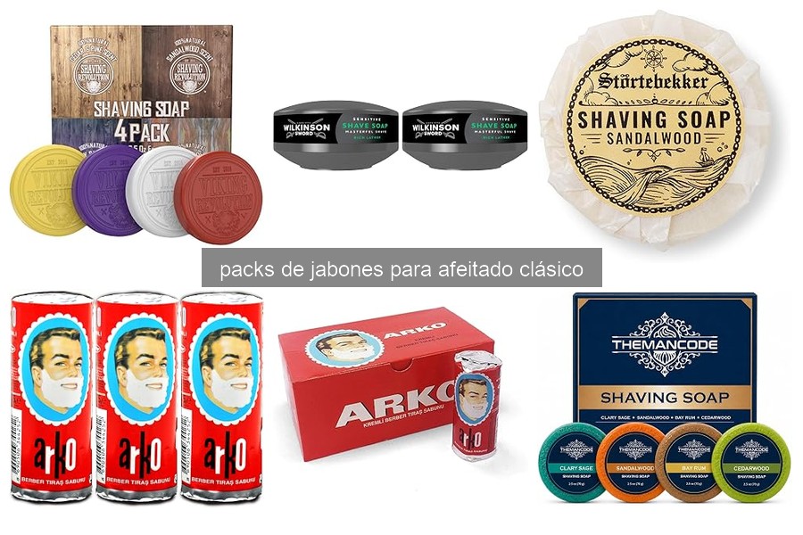 Diferencias entre jabones de afeitar cremosos y duros