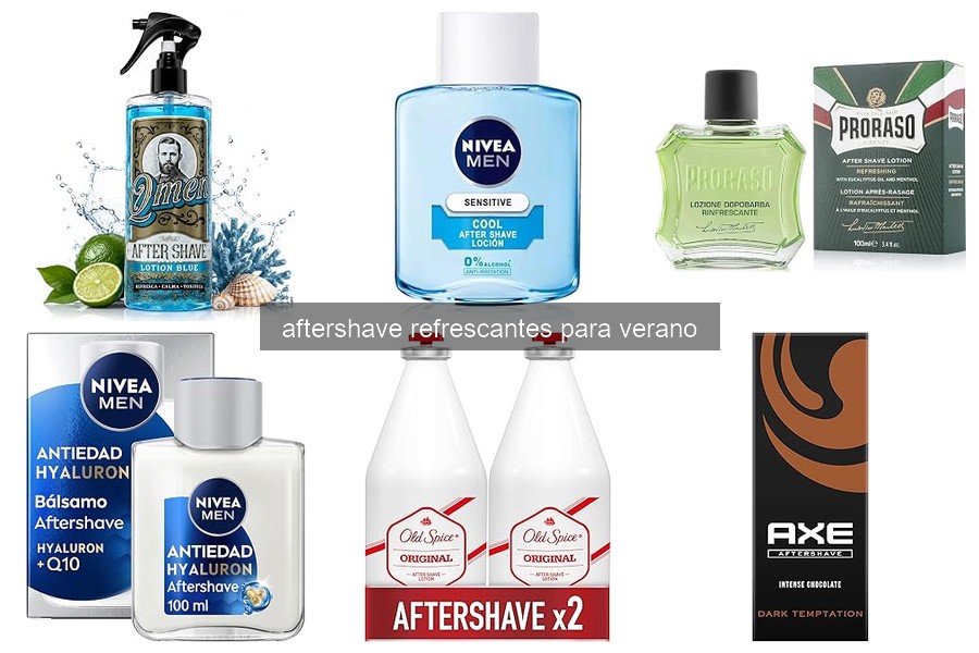 Errores al elegir aftershave refrescante para verano