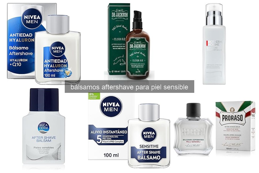Errores comunes al usar bálsamos aftershave en piel sensible