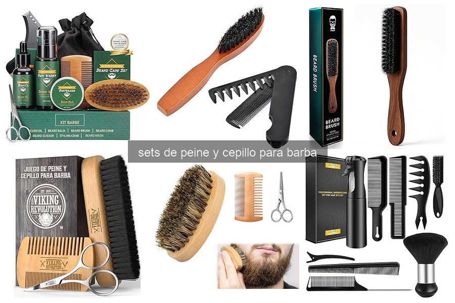 Errores comunes al usar cepillos y peines para barba