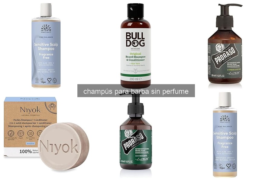 Errores Comunes al Usar Champús para Barba sin Perfume