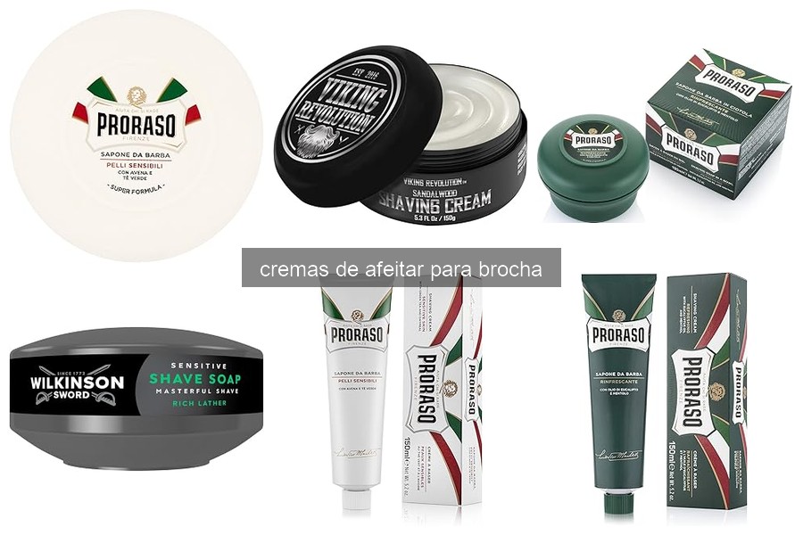Errores comunes al usar crema de afeitar para brocha