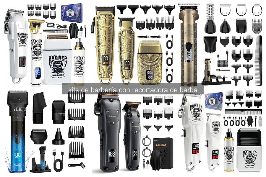 Errores Comunes al Usar Kits de Barbería con Recortadora de Barba