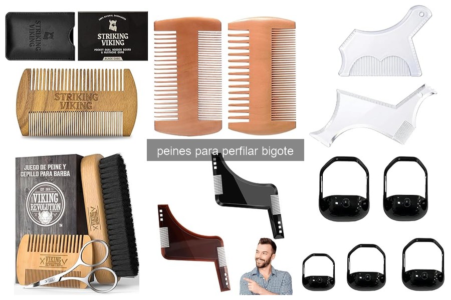 Errores comunes al usar peines para bigote y sus soluciones