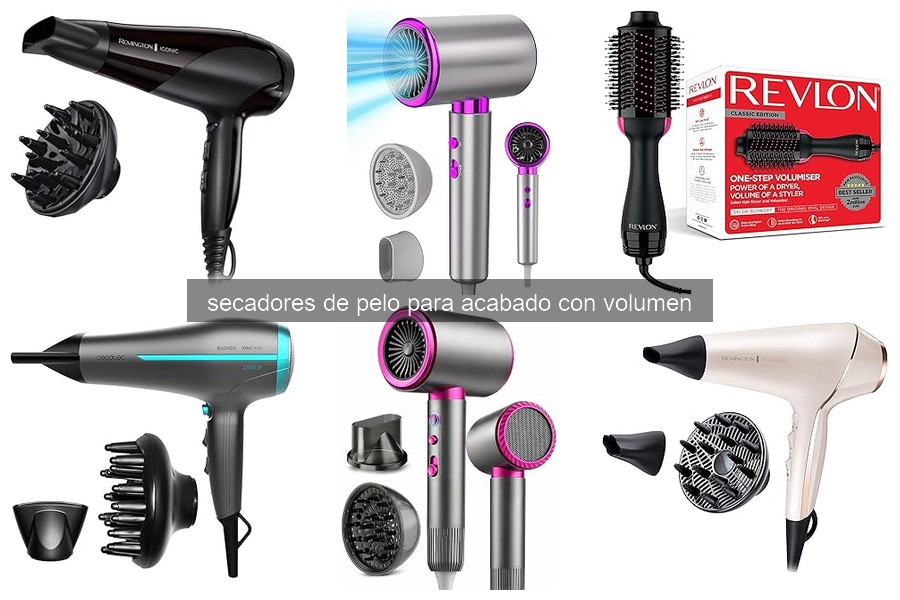 Errores comunes al usar secadores de pelo para volumen