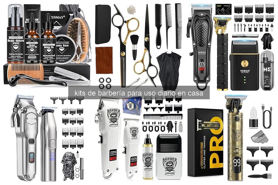 Errores comunes al usar un kit de barbería y soluciones