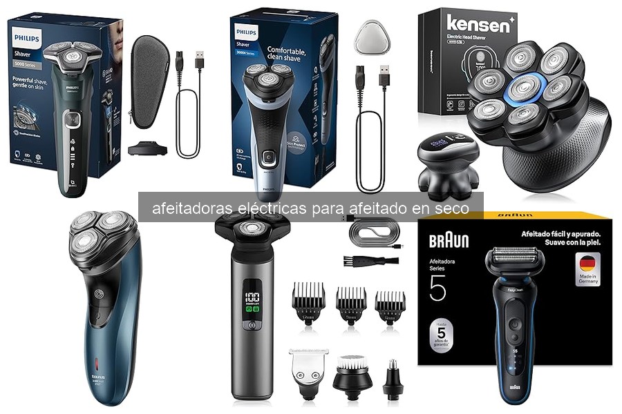 Guía de Mantenimiento para Afeitadoras Eléctricas en Seco